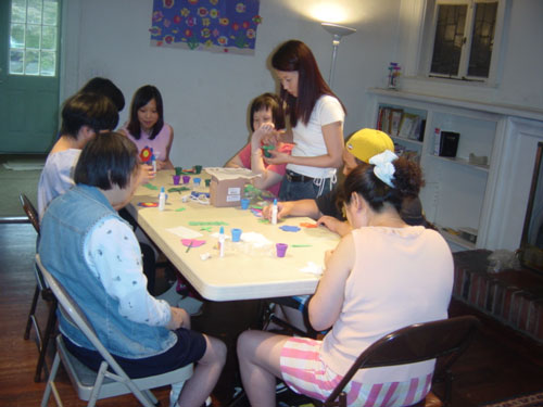 사랑의 교실의 한 장면 ⓒ뉴욕밀알선교단