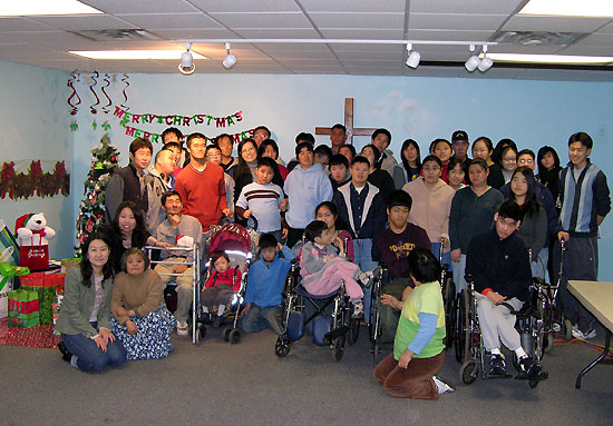 yKAN과 밀알장애우들