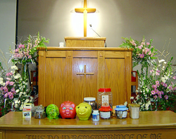 지난 크리스마스때 1차 모금을 진행했다. ⓒ뉴욕제자교회