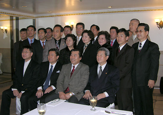 뉴욕교협, 사랑의 터기 성금 전달식