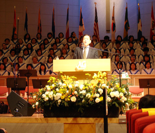 강박사는 3일간 순복음뉴욕교회서 비전집회를 인도했다