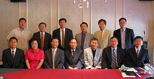 ▲이날 후원이사회 참석자들