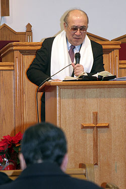 미주크리스천문학가협회 회장 황경락 목사.