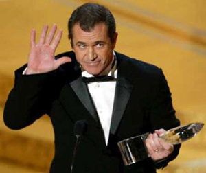 멜 깁슨은 11일 캘리포니아주 파사디나에서 열린 피플스 초이스(People's Choice Awards) 시상식장에서 인?