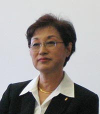 여성국 이사회 이사장 겸 회장으로 선출된 김경자 권사