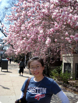 유학생이 된 이지선씨. ⓒezsun.net