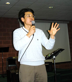 예배자의 영성 훈련에 대해 3일간 강의를 펼친 오재성 목사