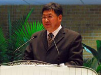 회장으로 선출된 차용호 목사.