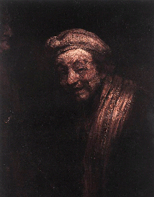 렘브란트 <자화상>(캔버스에 유채, 1668-69)