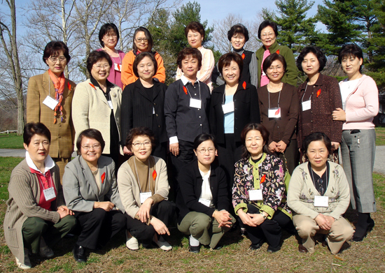 연합세미나 및 정기총회에 참석한 회원들