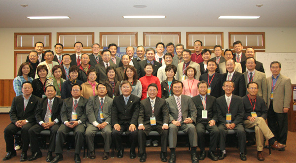 콜로라도에서 열린 나이스크 학술모임을 마치고 다함께