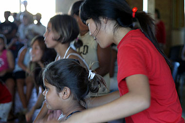 명성교회 단기선교팀은 다시 오겠다던 더보 원주민들과의 약속을 지키기 위해 또한번 단기선교에 나섰다. ⓒ명성교회 제공 