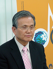 1백주년위원장 권석원 목사가 아쉬운 듯한 표정을 짓고 있다. ⓒ 고준호 기자 