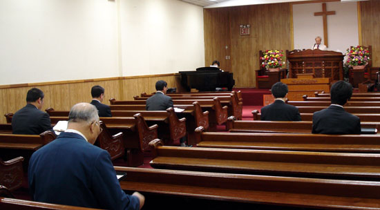 합동미주 뉴욕노회 임시노회가 지난 14일 뉴욕에덴동산장로교회서 진행됐다.