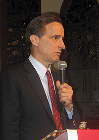 유진벨 선교사의 4대손인 인세반 박사(스테판 린튼). ⓒ류재광 기자  