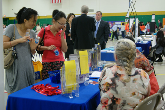 9일 NOVA에서 열린 제 9회 취업박람회.