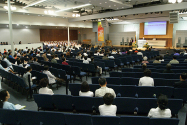 뉴저지 최대 연합집회인 2012 호산나전도대회가 15일 필그림교회에서 개최됐다.