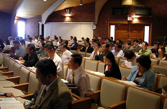 이 날 설교세미나에는 총 100여명의 목회자들이 참여했다.