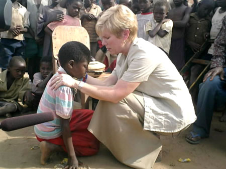 월드비전 아동결연프로그램 특별 대변인으로 활동 중인 메릴리 피어스 던컨 여사 ⓒ월드비전 제공 