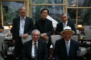 하용조 목사 소천 1주기 추모예배에 참석한 일본 교계의 지도자들.