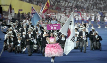 지난 베이징 페럴림픽에서의 한국대표단 입장 장면. ⓒ이천장애인체육종합훈련원 제공