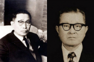 박형룡 박사(오른쪽)와 김재준 박사(왼쪽).