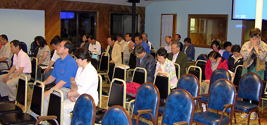 7월 1일 델라웨어 워터갭 수양관에서 열린 대뉴욕지구한인목사회 기도회