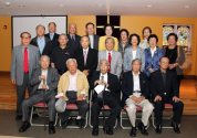 감리교 북미주 동북부 한인원로목사회 8월례회 모임 참석자들