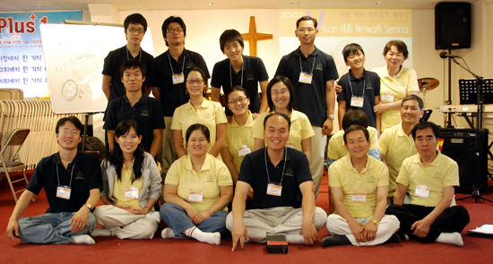 세미나를 끝내고 참가자들과 함께 ⓒ뉴욕비전교회