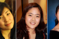 왼쪽부터 PNKHR Co-President Kristen Kim, Co-President Anji Shin, Vice-President Soh Yoon Yooni Ahn, Treasurer Heidi Yi, Secretary Jean Lee.