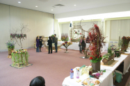 영심꽃예술중앙회 제5회 꽃예술전시회가 열린 열방교회