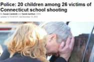 코네티컷 샌디훅 초등학교에서 일어난 총기사건은 미국인의 자유로운 총기 소지에 의문을 던졌다.