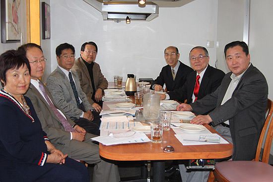한국기독교총연합회 미주총회가 '한국기독교총연합회 세계총회'로 정식 명칭을 변경했다. 사진은 미주총회 임원진들.