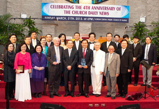 교회일보가 31일 창간 4주년을 맞아 기념예배를 드렸다.