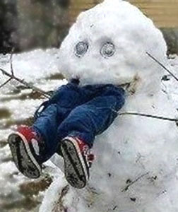 식인 눈사람