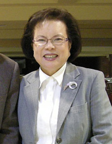 건강하던 때의 신인화 목사