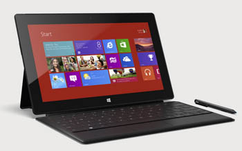 마이크로소프트의 태블릿 서피스 