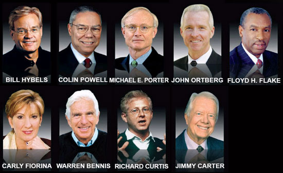 올 해 리더십 서밋 강사들