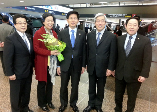 김문수 경기도지사 시애틀 방문