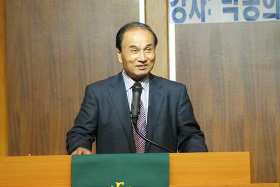 선한목자교회 춘계부흥성회 강사로 참여한 박동희 장로
