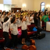 워싱턴교협이 5월 5일 필그림교회에서 '제3회 어린이 찬양축제'를 열었다.