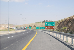 유티미우스 수도원으로 가는 길