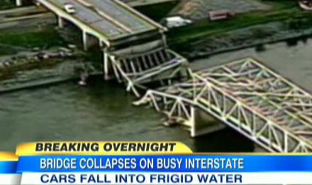 스캐짓 강 다리 붕괴