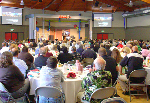 이날 준비 모임에는 3백여명의 목회자들이 모였다