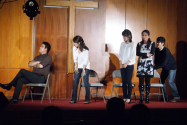 6개월 클럽 선한목자교회 공연 모습. 극단 MAT가 제작한 두번째 한인창작 뮤지컬이다.