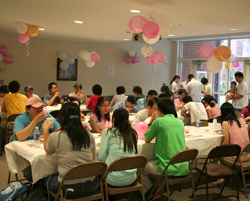 17일에 열렸던 신입생 환영회