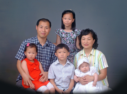 방효원 선교사 가족