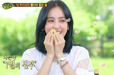 7월의 신부, 한혜진='힐링캠프' 화면캡쳐