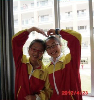 아시아나항공기 사고로 희생당한 두 소녀