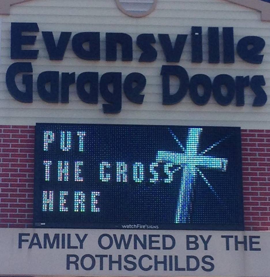 수정헌법 십자가